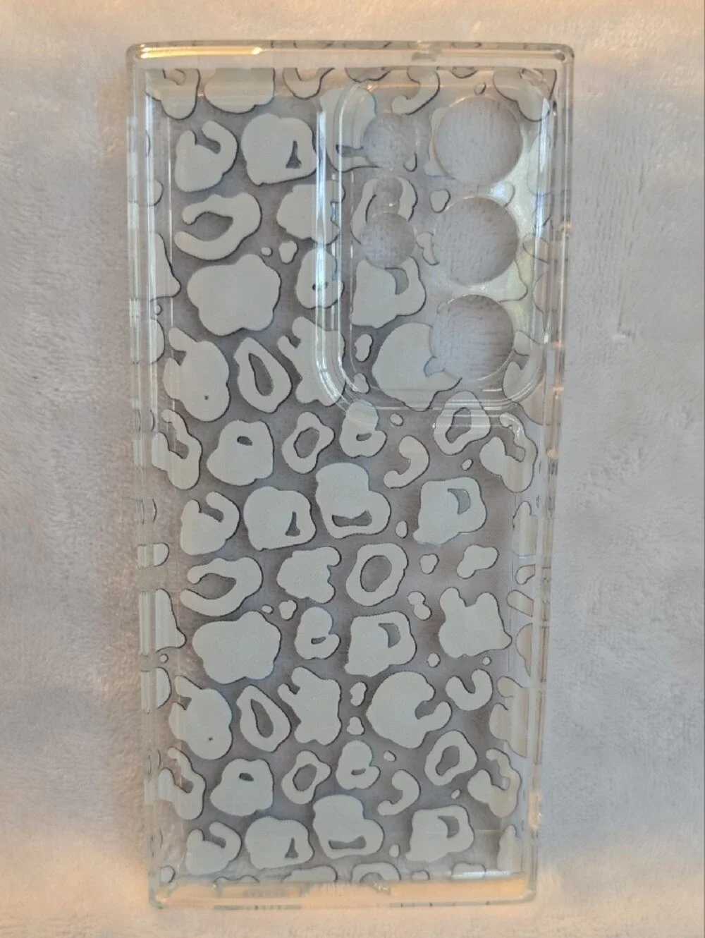 Samsung Galaxy S23 Ultra Blue Leopard Print Phone Case Brand Unspecified